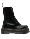 Dr. Martens' Chunky Lace-up Boots In Black
