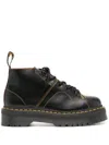 Dr. Martens' Church Quad Leather Ankle Boots In Black