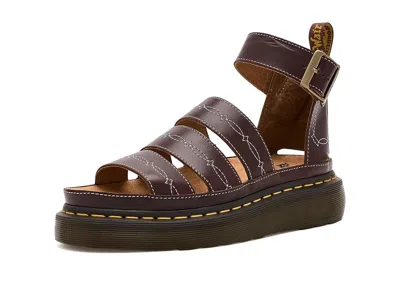 Dr. Martens Clarissa Ii Quad Rodeo Women's Dress Sandals Dark Brown: Uk 6 (us Women's 8) M
