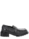 Dr. Martens Maybole Loafer Milled Gloss Woman Loafers Black Size 7 Leather In Black