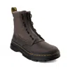 Dr. Martens Combs Jungle Zip Casual Boots In Gray