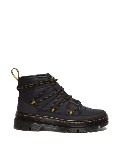 Dr. Martens' Dr. Martens Combs Padded Quilted Boots In Blue
