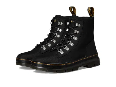 Dr. Martens Combs Poly Casual Boots In Black