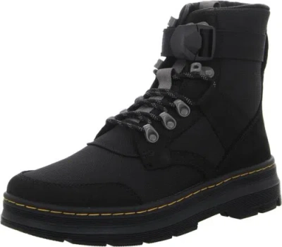 Pre-owned Dr. Martens Combs Tech Ii Fl In Black