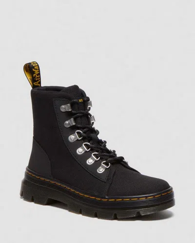 Dr. Martens Combs Women's Poly Casual Boots In Black