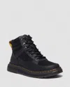 Dr. Martens Crewson Chukka Leder Stiefel Mit Polsterung In Schwarz