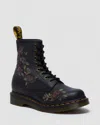 DR. MARTENS' 1460 DECAYED ROSES LEDER STIEFEL