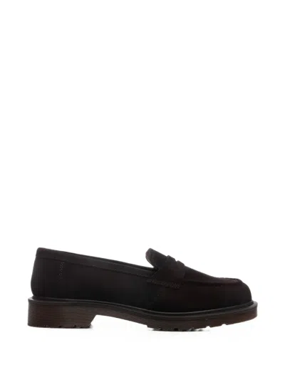 Dr. Martens Delapre Leather Loafers In Brown