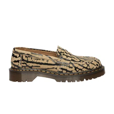 Pre-owned Dr. Martens Delapre Penny Loafer 'teak Black' | Tan | Men's Size 8 In Brown