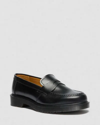 Dr. Martens Delapre Penny Loafers In Black