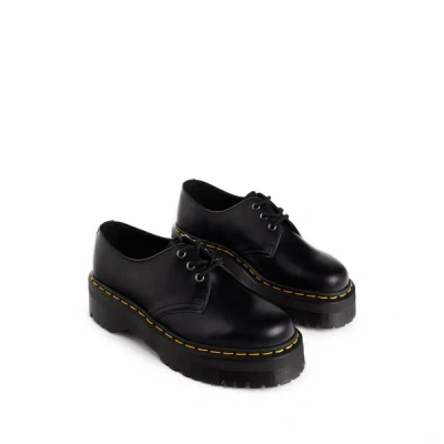 Dr. Martens Derbies 1461 Quad En Cuir In Black