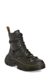 Dr. Martens' Dr. Martens Dmxl 8-eye Leather Boot In Blank Lunar Grained Leather