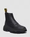 Dr. Martens Dmxl Zip Leder Chelsea Stiefel In Schwarz