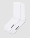 Dr. Martens Double Doc Cotton Blend Socks In White