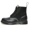 Dr. Martens' Dr.martens 1460 Contrast Stitch Leather Lace Up Boots 'black Smooth Leather'