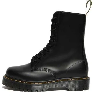 Dr. Martens' Dr.martens 1490 Bex Smooth Leather Mid Calf Boots 'black'