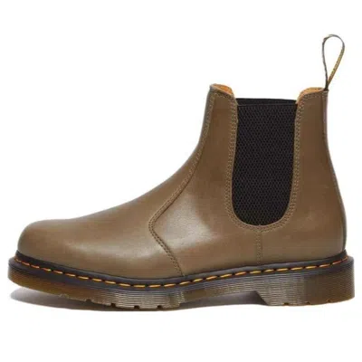 Dr. Martens' Dr.martens 2976 Carrara Leather Chelsea Boots 'olive'