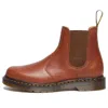 Dr. Martens Dr.martens 2976 Carrara Leather Chelsea Boots 'saddle Tan' In Brown