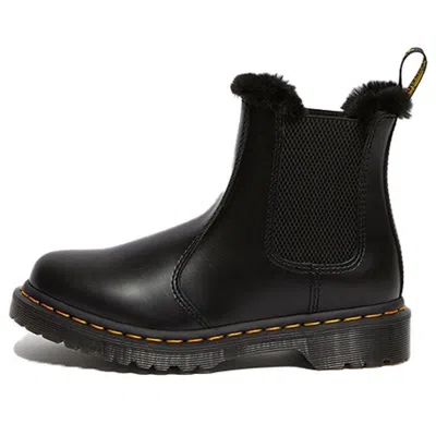 Dr. Martens' Dr.martens 2976 Leonore Faux Fur Lined Chelsea Boots 'dark Grey'