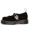 Dr. Martens' Dr.martens Addina Bex X Heaven By Marc Jacobs Velvet Shoes 'black'