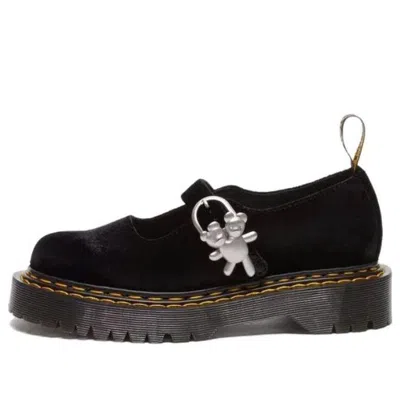 Dr. Martens' Dr.martens Addina Bex X Heaven By Marc Jacobs Velvet Shoes 'black'