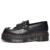 Dr. Martens' Dr.martens Adrian Snaffle Hair On & Leather Cow Print Kiltie Loafers 'black'