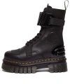 Dr. Martens' Dr.martens Audrick 10-eye Alternative Leather Lace Up Boots 'black'