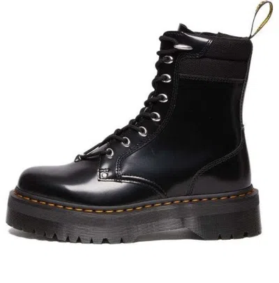 Dr. Martens' Dr.martens Jadon Ii Boot Hardware Buttero Leather Platforms Boots 'black'