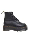 DR. MARTENS' DR.MARTENS SINCLAIR BOOTS IN BLACK LEATHER