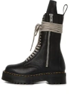 Dr. Martens' Dr.martens X Rick Owens 1918 Leather Lace Up Platform Boots 'black'