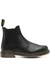 Dr. Martens Elastic-sided Leather Boots In Black