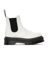 Dr. Martens' 2976 Quad Chelsea Boot In White