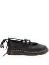 Dr. Martens Elphie Leather Ballet Flat Women In Black