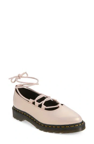Dr. Martens Elphie Ii Lace-up Flatform Shoe In Pink