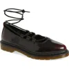 Dr. Martens' Dr. Martens Elphie Ii Pointed Toe Ballet Flat In Cherry Red
