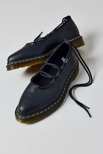Dr. Martens' Women's Elphie Lace-up Mary Jane Shoe In Black - Virginia, Women's At Urban Outfitters In Black Virginia