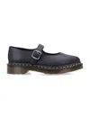 Dr. Martens Shoe Mary Jane Elphie Mj Black Virginia In Black