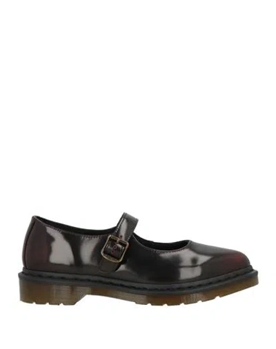 Dr. Martens Elphie Mj Arcadia Woman Pumps Chocolate Brown Size 7 Leather