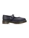 Dr. Martens Shoe Mary Jane Elphie Mj Black Virginia In Black