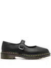 Dr. Martens Shoe Mary Jane Elphie Mj Black Virginia In Black