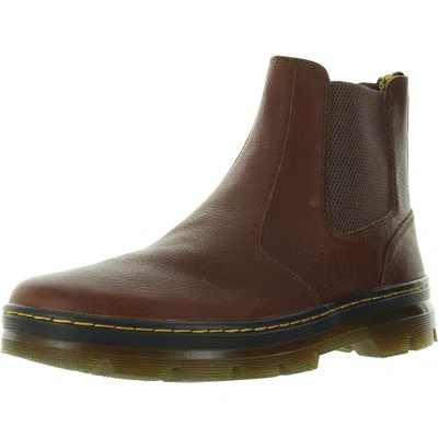 Dr. Martens' Embury Mens Lugged Sole Leather Chukka Boots In Multi