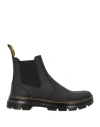 Dr. Martens Smooth Leather 2976 Vintage Made In England Chelsea Boots In Black