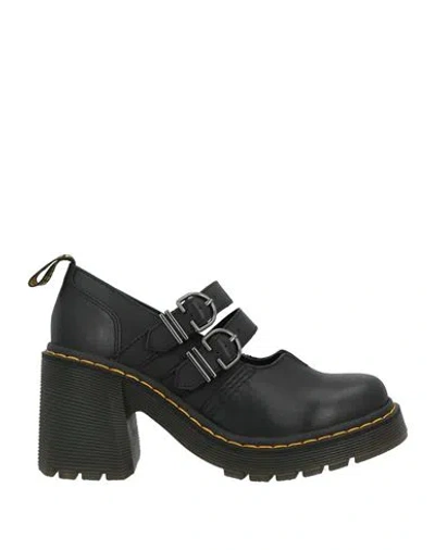 Dr. Martens Eviee Sendal Woman Pumps Black Size 9 Leather