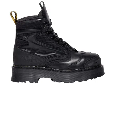 Pre-owned Dr. Martens Exoshield Xx01 Steel Toe Leather Boot 'black' | Men's Size 8