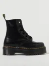 Dr. Martens Flat Ankle Boot  Woman Color Black In Black