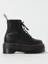 Dr. Martens Flat Ankle Boot  Woman Color Black In Black