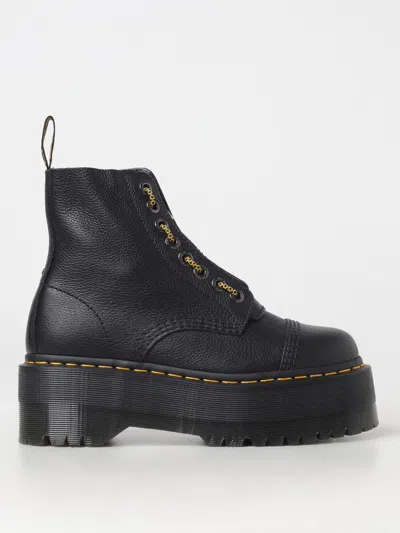 Dr. Martens Flat Ankle Boots  Woman Color Black