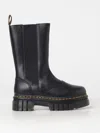 Dr. Martens' Dr. Martens Audrick Leather Platform Chelsea Boots In Schwarz