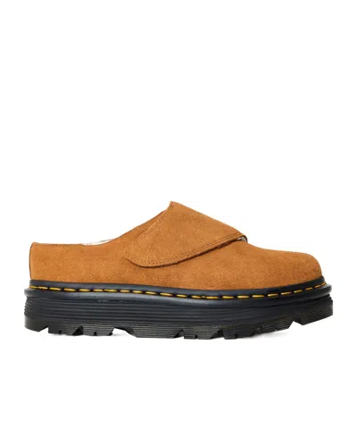 Dr. Martens Flat Mules In Multicolor