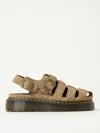 Dr. Martens' Dr. Martens Womens Savannah Tan Wrenlie Fisherman Suede Sandals